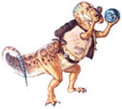 Professor Allister Holmes McFragilis, allosaurus extraordinaire Professor Allister Holmes McFragilis, allosaurus extraordinaire