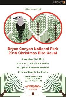 Christmas Bird Count - Bryce Canyon