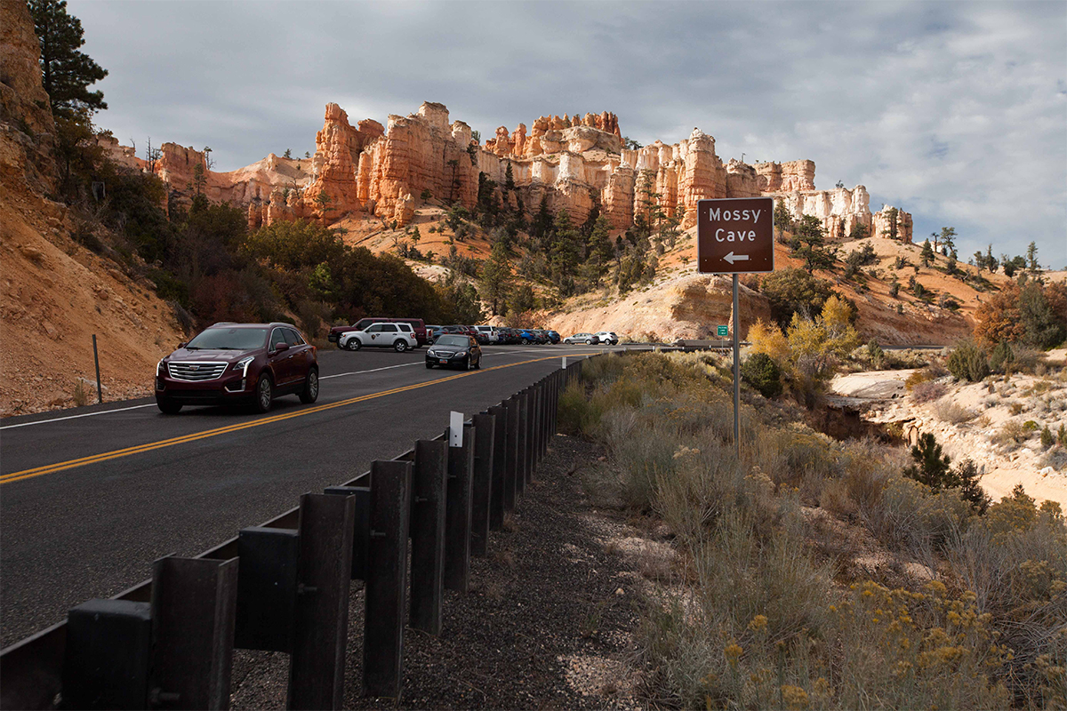 Photo of Mossy Cave Parking Area