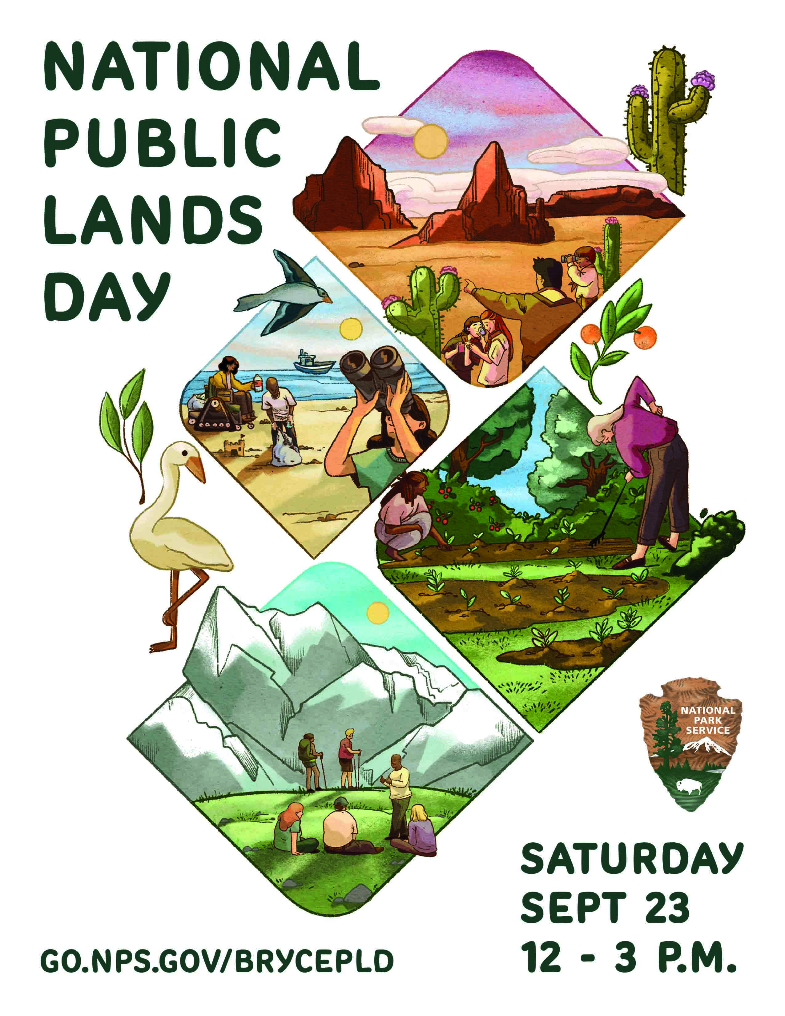Bryce Canyon Public Lands Day Poster Poster for Public Lands Day