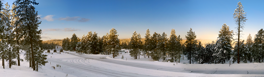 Visitor Center during winter