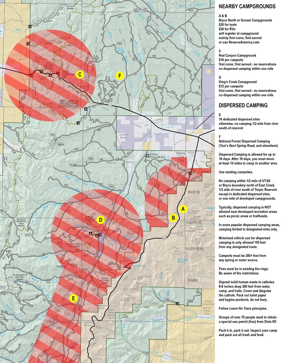 Alternative Camping Areas Alternative Camping Areas
