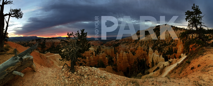 Fairyland Point at sunrise.