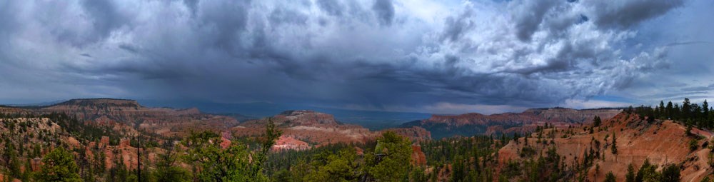 Storm above Sunrise Point. 20140523 Brian B. Roanhorse