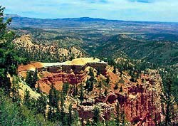 View to the southeast from Farview Point