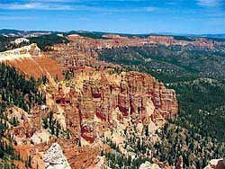 View to the north from Rainbow Point