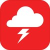 lightning warning icon