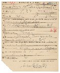 World War I draft registration for Charles Hamilton Houston