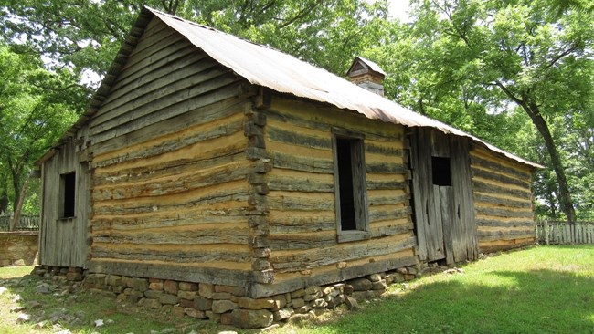 A historic cabin