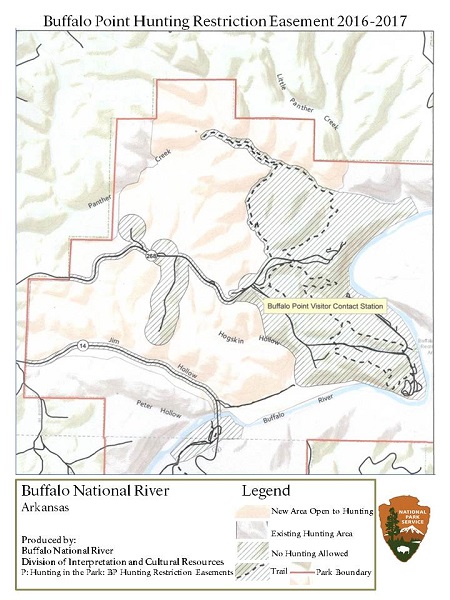 Buffalo Point Hunting Map Buffalo Point Hunting Map