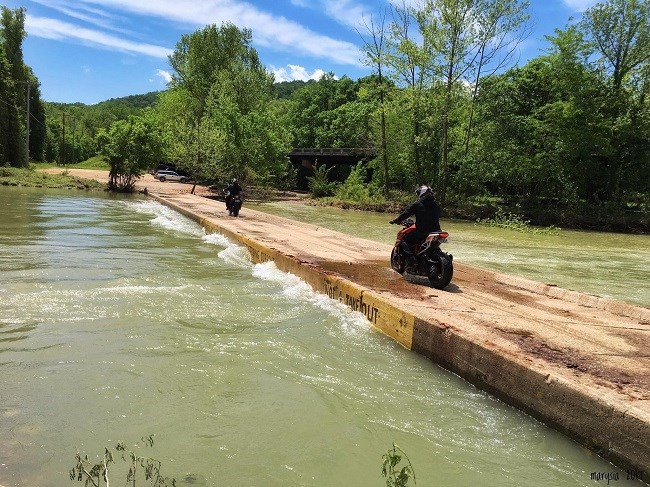 motorcyclists on Ponca bridge Marysia Jastrzebski photo Photo of motorcycles on bridge