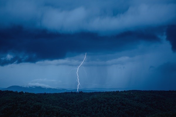 Lightning strike