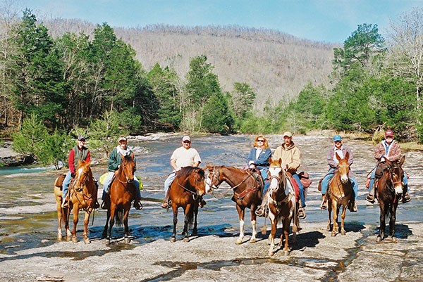 Winter Horseback Riding