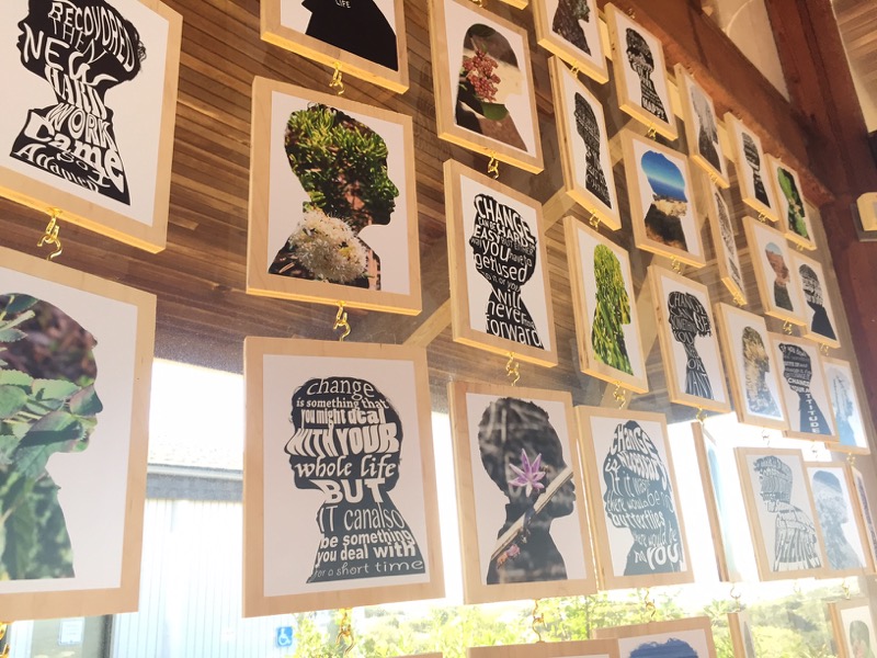 Photo showing closeup of display for Project A*dapt