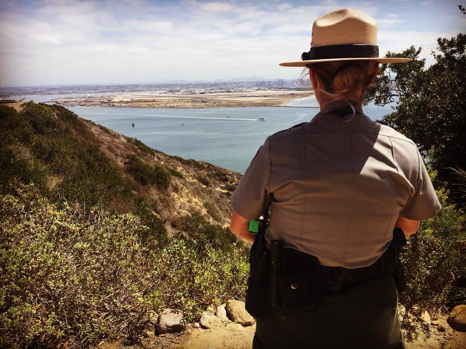 Law Enforcement Rangers play an integral role in preserving and protecting the resources at Cabrillo National Monument, and keeping the public safe, too. Law Enforcement Rangers play an integral role in preserving and protecting the resources at Cabrillo National Monument, and keeping the public safe, too.