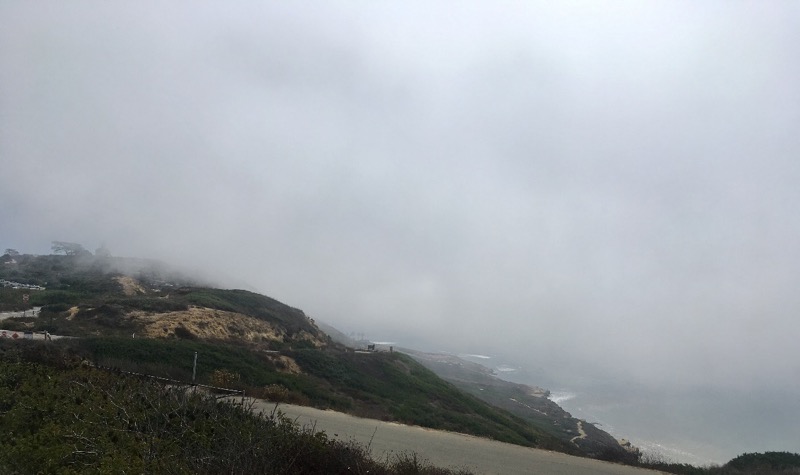A colder morning on the tip of the Point Loma peninsula