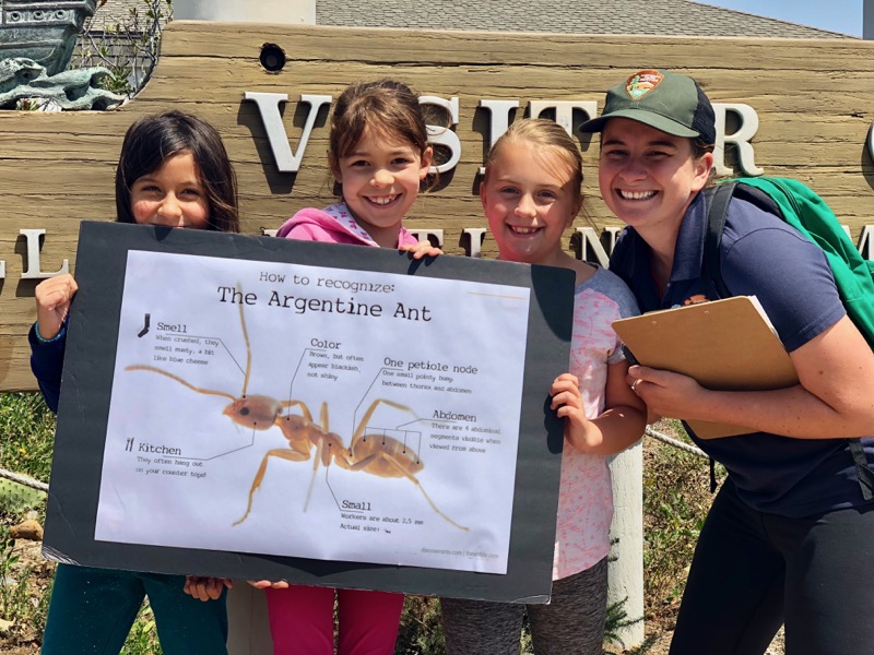 High Tech North County 3rd graders educate the public on the invasive Argentine Ant
