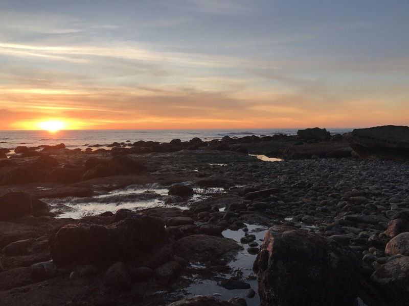 Cabrillo National Monument Tidepools at sunset
