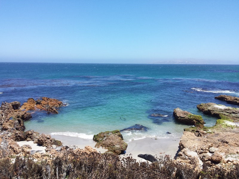 Coastline along Channel Islands