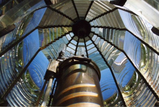 Fresnel Lens in lighthouse