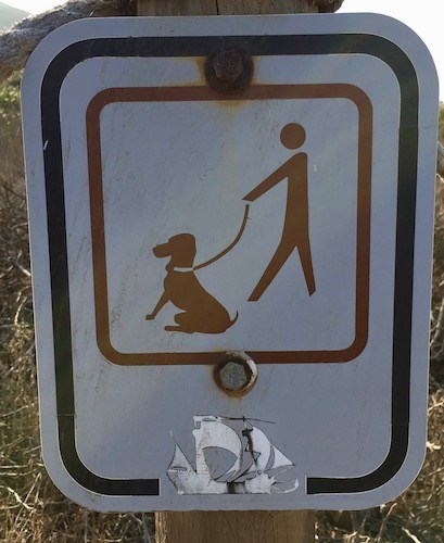 Pet Restriction sign