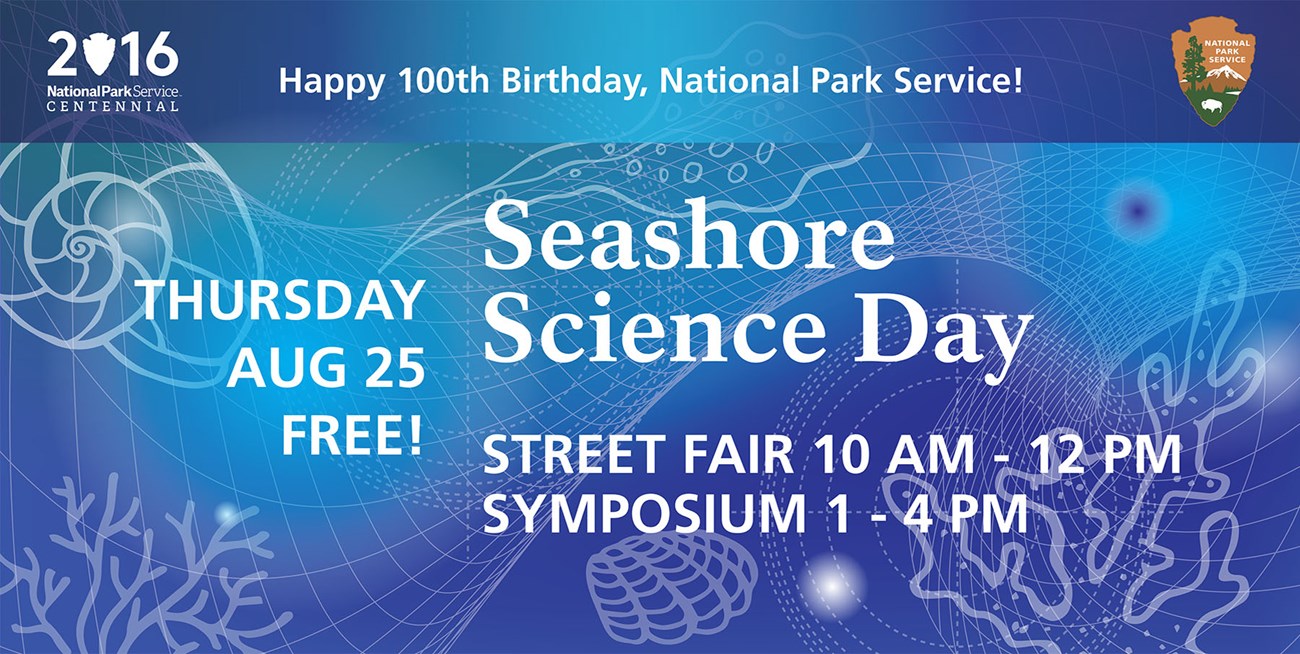 Cape Cod National Seashore Science Day banner