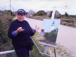 Aline Gagne of Eastham Painters' Guild 