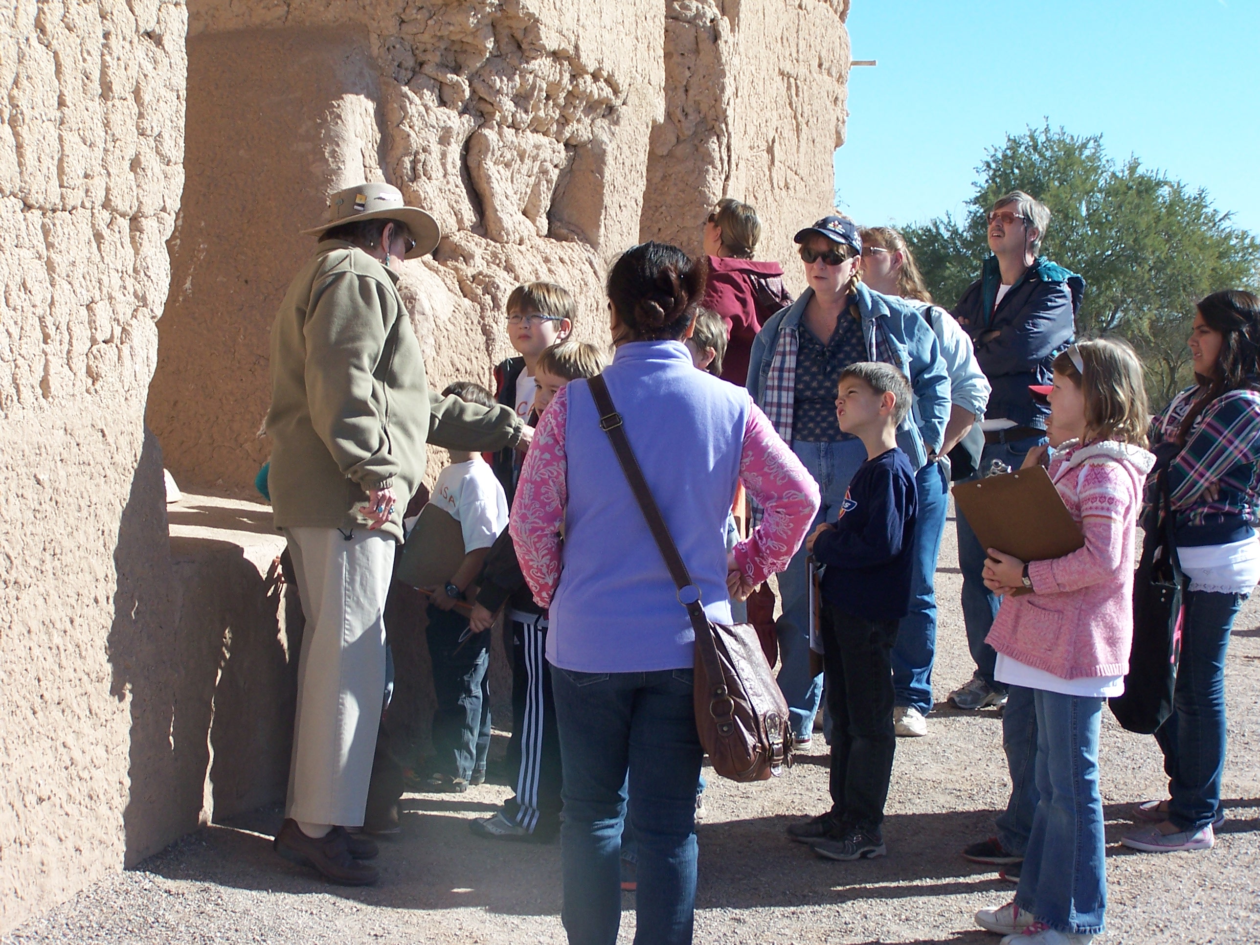 VIP Libby Weber and Students
