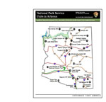 Cover of the NPS Units in Arizona brochure. Cover of the NPS Units in Arizona brochure.