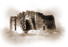 Image of the Casa Grande by Holly Todd in 1892. From an original 5x7 glass plate. Image of the Casa Grande by Holly Todd in 1892. From an original 5x7 glass plate.