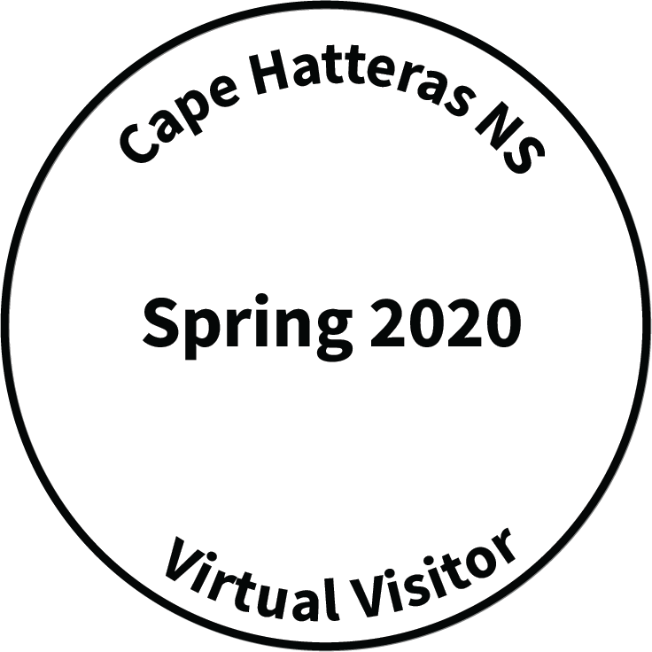 Cape Hatteras National Seashore virtual visitor passport stamp.