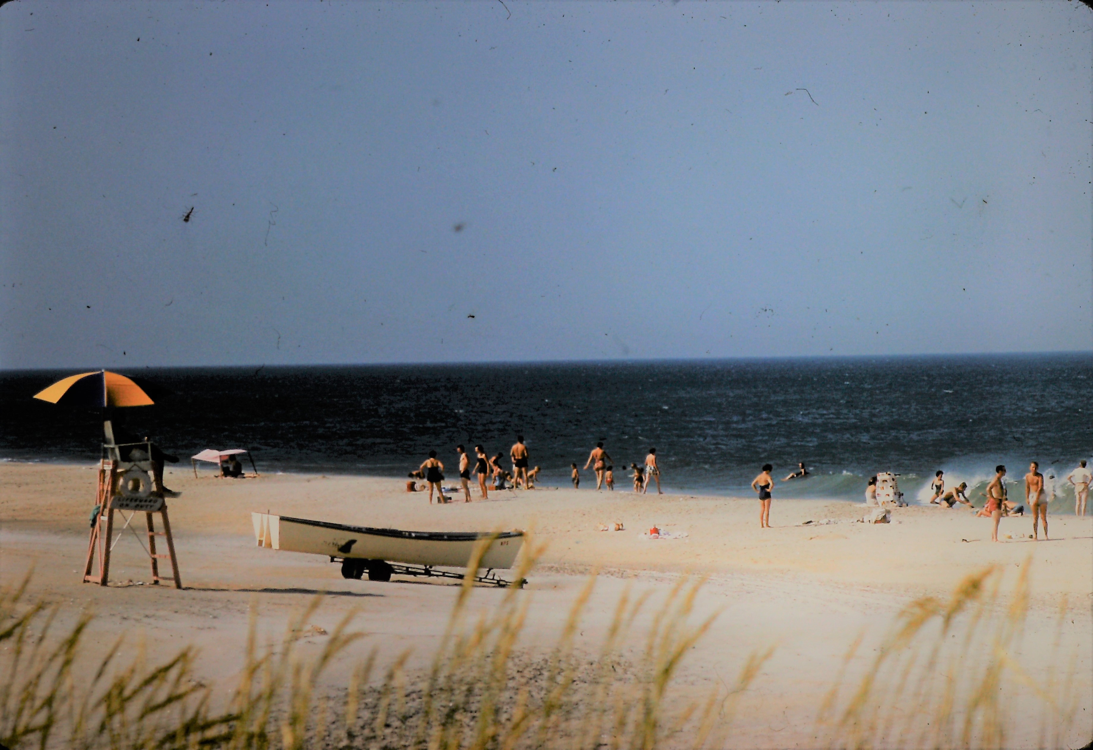 Coquina Beach on July 4, 1957