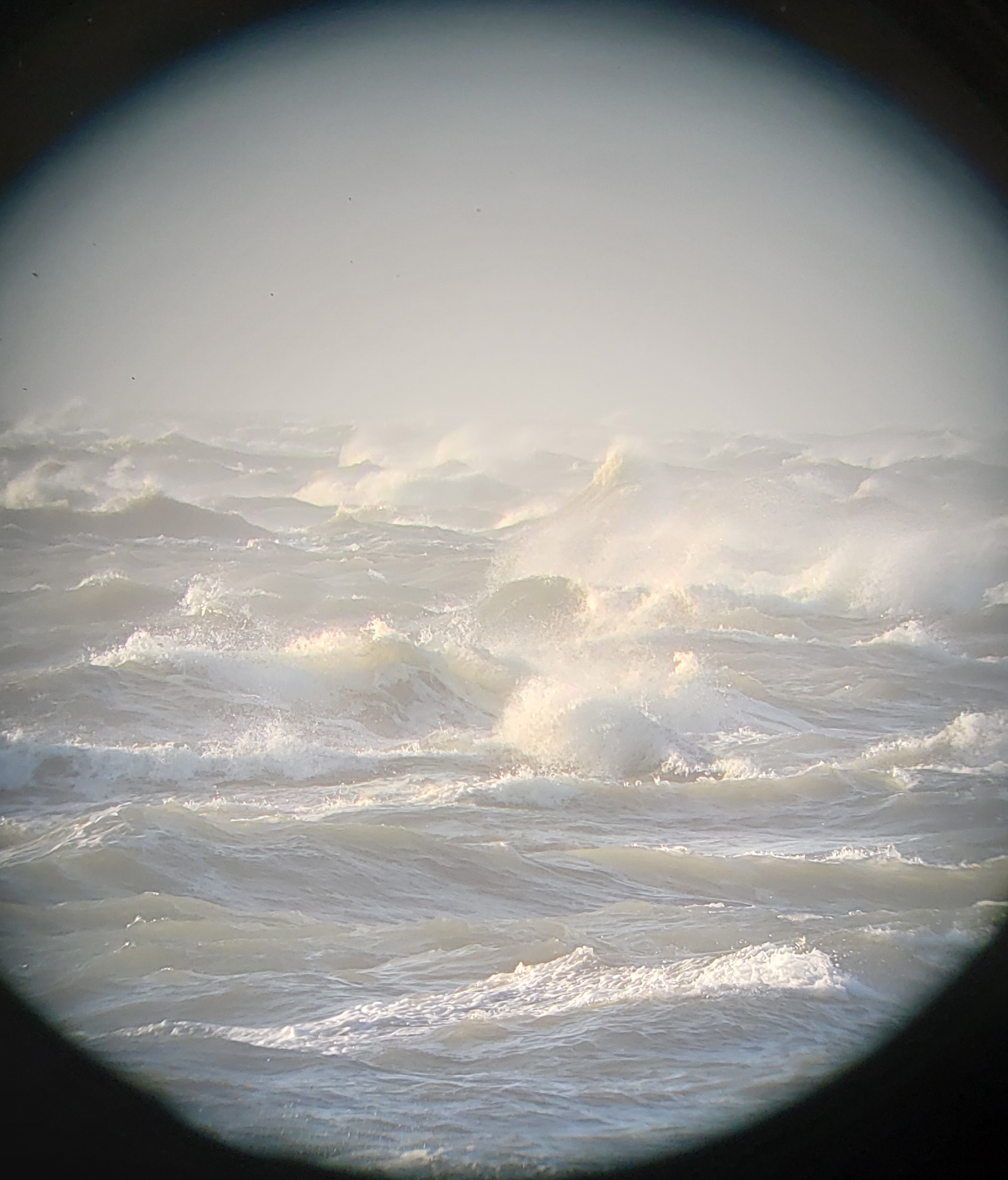 Large swells south of Cape Point.