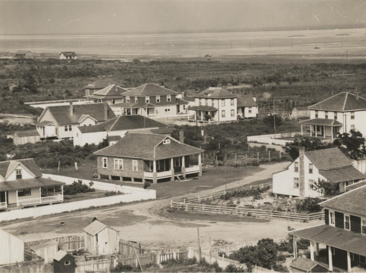 View of Ocracoke Village from Lighthouse, June 20, 1936