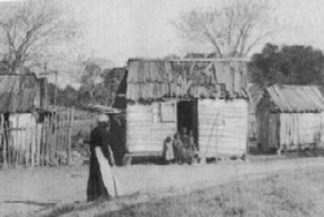 A Freedmen's Colony village