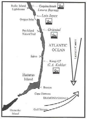 Diamond Shoals Chart