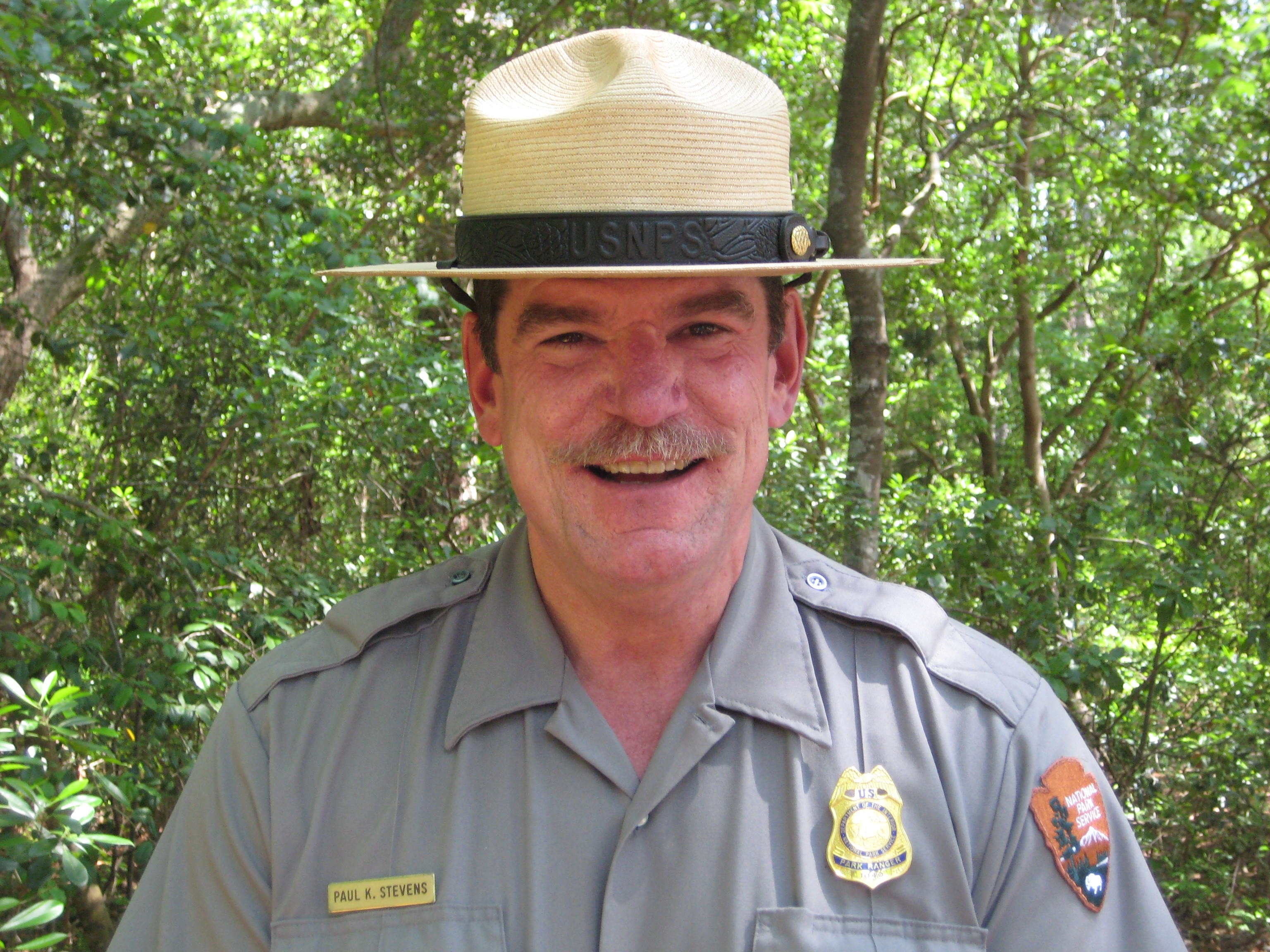 Chief Ranger Paul Stevsns