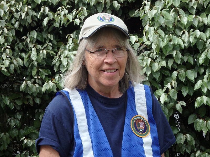 Photo of National Park Service Volunteer Ruth Fordon.