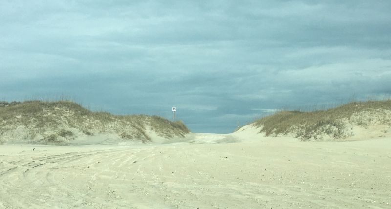 View of Ramp 49 entrance from the beach.