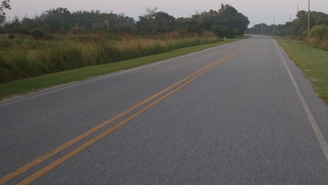 Road within Cape Hatteras National Seashore