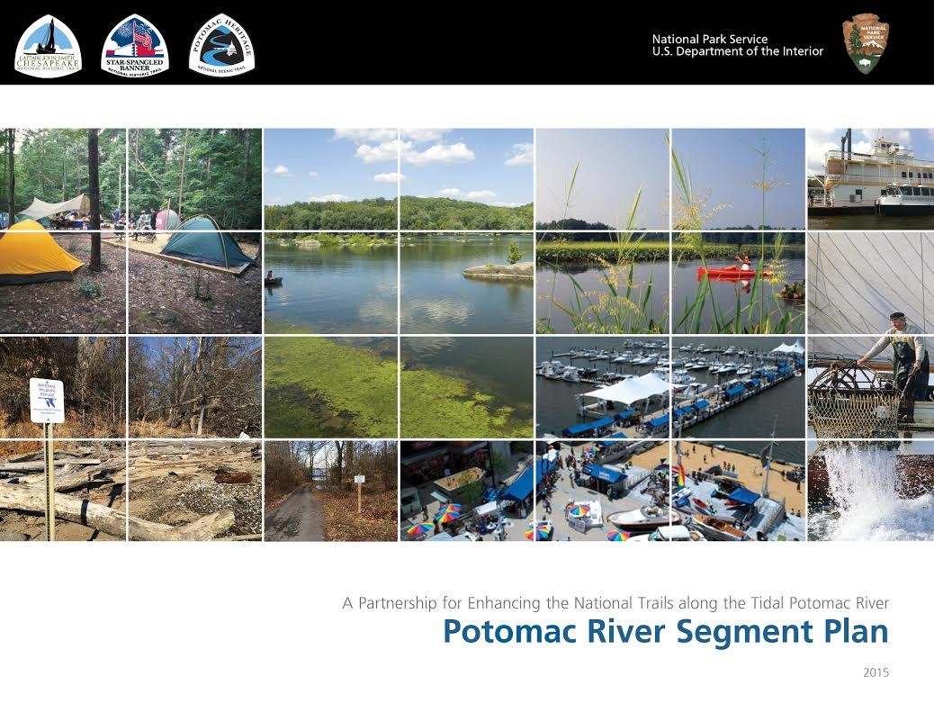 A collage of images of natural resources and recreation along the Potomac River A collage of images of natural resources and recreation along the Potomac River