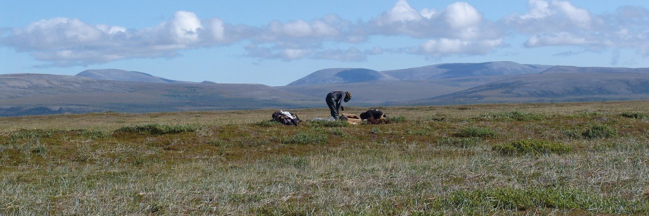 Testing and recording an archeological feature