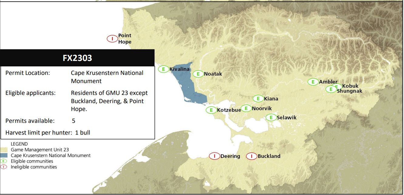 Map of 2303 Hunt for 2026