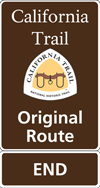 CALI_Original Route End sign CALI_Original Route End sign