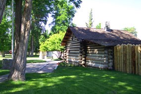 Photo image of Mormon Station State Historic Park in Nevada.