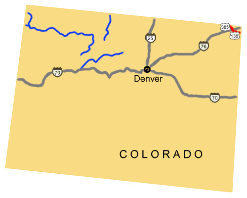 Auto Tour Route driving directions across Colorado.