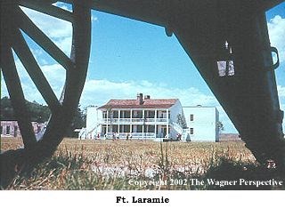 Image view of the BOQ Quarters at Fort Laramie National Historic Site in Wyoming.