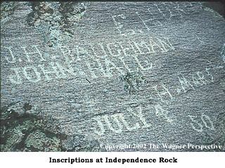 Image photo of Inscription Rock in Wyoming.