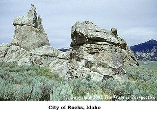 Photo image of City of Rocks National Historic Site in Idaho.