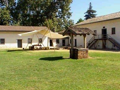 Image photo of Sutter's Fort State Historic Park in California.